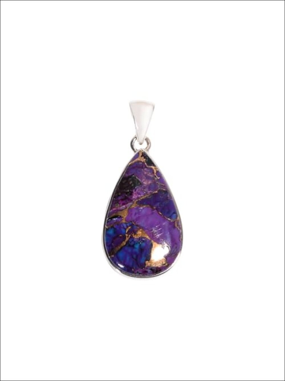 925 Sterling Silver Handmade Pendant Necklace with Natural Gemstone Lobster